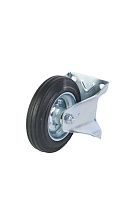 Колесо неповоротное усиленное резина FRC 63 160 мм Колесо неповоротное усиленное резина FRC 63 160 мм