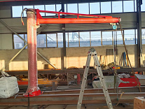 Кран консольный поворотный ручной TOR PSJ34050 500 кг, высота 3 м, стрела 4 м Кран консольный поворотный ручной TOR PSJ34050 500 кг, высота 3 м, стрела 4 м