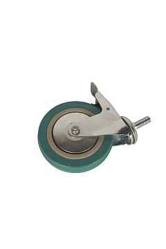 Колесо аппаратное поворотное SCtgb 55 125 мм с болтом и тормозом (N) Колесо аппаратное поворотное SCtgb 55 125 мм с болтом и тормозом (N)