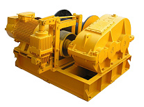 Лебедка электрическая 1000кг 120м с канатом 380В TOR ЛМ PRO