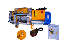 Лебедка электрическая 300/600кг 40/20м с канатом 220В алюминиевый корпус TOR KCD (TSA) Лебедка электрическая 300/600кг 40/20м с канатом 220В алюминиевый корпус TOR KCD (TSA)