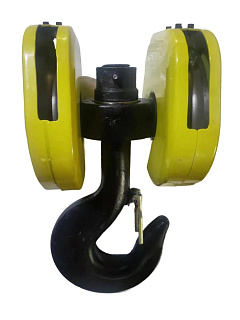 Крюковая подвеска двухблочная для талей электрических CD1 10,0 т PRO Крюковая подвеска двухблочная для талей электрических CD1 10,0 т PRO