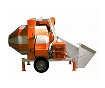 Бетоносмеситель 1200 л СБР-1200 380В со скипом Бетоносмеситель 1200 л СБР-1200 380В со скипом
