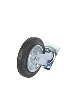 Колесо поворотное усиленное резина SRC 80 200 мм