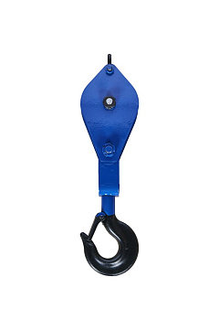 Блок монтажный двухрольный с крюком TOR 1 т (T)*