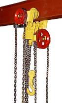 Таль ручная червячная передвижная ТРЧП 10,0 т 3 м ПБИ