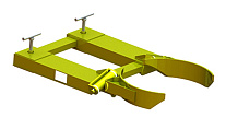 Навеска на вилы для одной металлической бочки NVPBS-1 Навеска на вилы для одной металлической бочки NVPBS-1