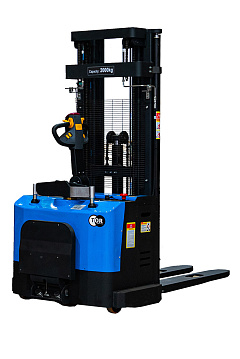 Штабелер самоходный 2,0 т 4,5 м TOR ES20T4 24/210 В/Ач ЭУР, Curtis, H-мачта (с платформой)